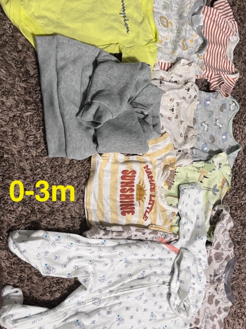 Baby bundle clothes 36items